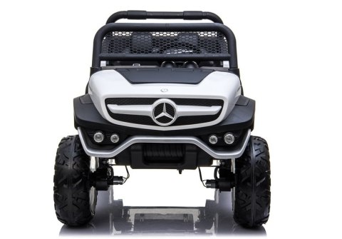 Auto na Akumulator Mercedes Unimog Biały LEAN CARS