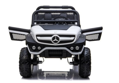 Auto na Akumulator Mercedes Unimog Biały LEAN CARS