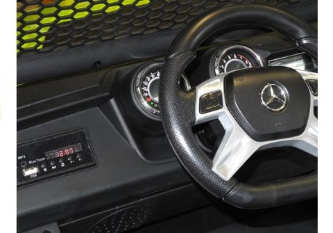 Auto na Akumulator Mercedes Unimog Biały LEAN CARS