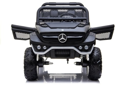 Auto na Akumulator Mercedes Unimog Czarny LEAN CARS