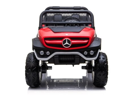 Auto na Akumulator Mercedes Unimog Czerwony LEAN CARS