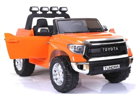 Auto na Akumulator Toyota Tundra Pomarańczowa LEAN CARS