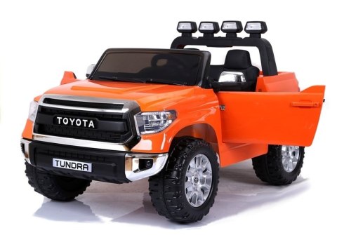 Auto na Akumulator Toyota Tundra Pomarańczowa LEAN CARS