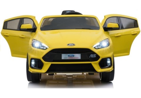 Auto na akumulator Ford Focus RS Żółte LEAN CARS