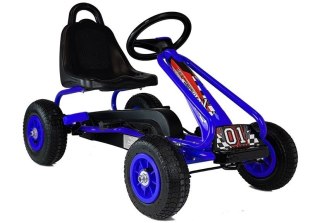 Gokart na Pedały G201 Niebieski LEAN Toys