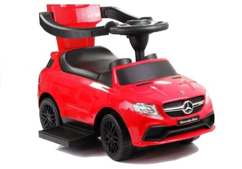 Jeździk Mercedes Pchacz 3w1 Barierki Czerwony 3288 LEAN Toys