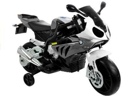 Motocykl Motor na akumulator BMW S1000RR Srebrny LEAN CARS