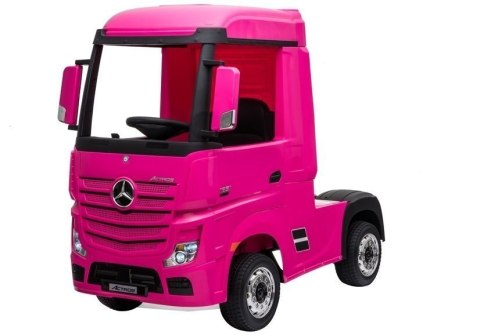 Auto Na Akumulator Mercedes Actros Różowy 4x4 LEAN CARS