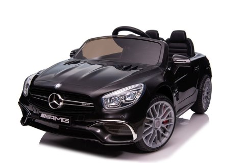 Auto Na Akumulator Mercedes SL65 S Czarny Lakierowany LCD LEAN CARS