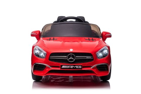 Auto Na Akumulator Mercedes SL65 S Czerwony Lakierowany LCD LEAN CARS