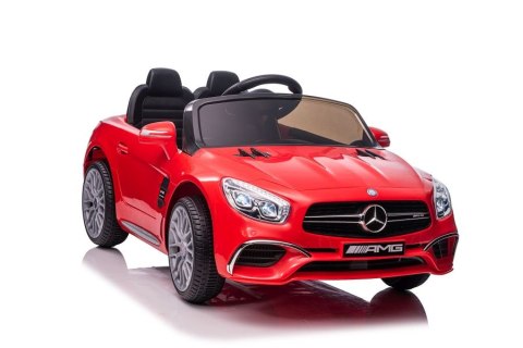 Auto Na Akumulator Mercedes SL65 S Czerwony Lakierowany LCD LEAN CARS