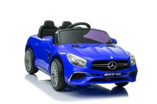 Auto Na Akumulator Mercedes SL65 S Niebieski Lakierowany LCD LEAN CARS