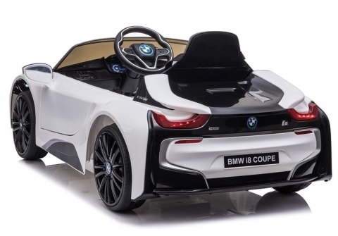 Auto na Akumulator BMW I8 JE1001 Biały LEAN CARS