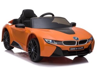 Auto na Akumulator BMW I8 JE1001 Pomarańczowy LEAN CARS