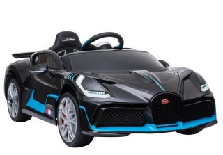 Auto na Akumulator Bugatti Divo Czarny Lakierowany LEAN CARS