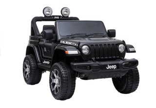 Auto na Akumulator Jeep Rubicon 4x4 Czarny LEAN CARS