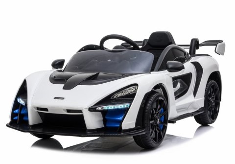 Auto na Akumulator McLaren Senna Biały LEAN CARS