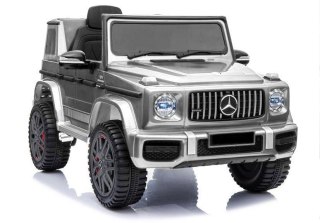 Auto na akumulator Mercedes G63 Srebrny Lakier LEAN CARS