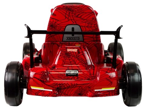 Gokart Na Akumulator XMX619 Czerwony Lakierowany Spider LEAN CARS