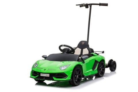 Auto Na Akumulator Lamborghini Aventador SX2018 Zielony z Platformą LEAN CARS