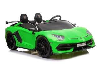 Auto na akumulator Lamborghini Aventador SX2028 Zielony LEAN CARS