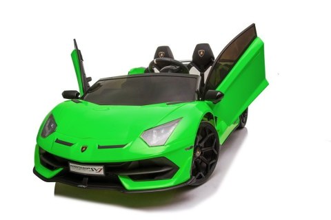 Auto na akumulator Lamborghini Aventador SX2028 Zielony LEAN CARS