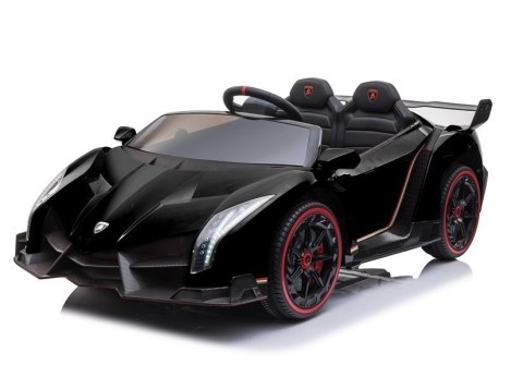 Auto na akumulator Lamborghini Veneno Czarny LEAN CARS