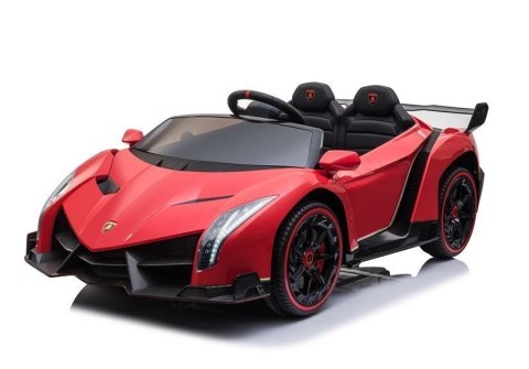 Auto na akumulator Lamborghini Veneno Czerwony LEAN CARS