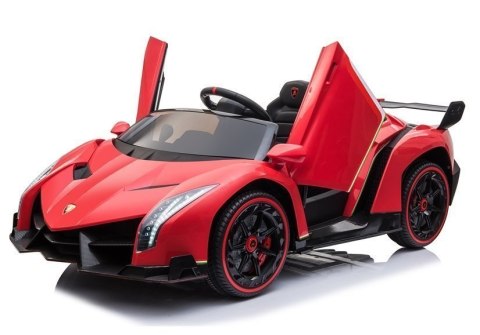 Auto na akumulator Lamborghini Veneno Czerwony LEAN CARS