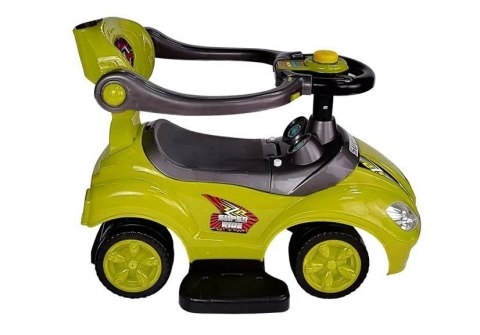 Jeździk z Pchaczem Mega Car 3w1 Żółty LEAN Toys