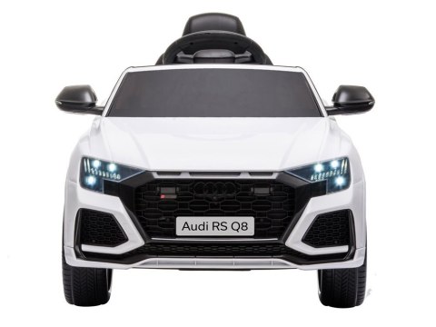 Samochód na akumulator Audi RS Q8 biały LEAN CARS