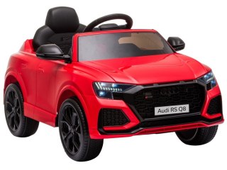 Samochód na akumulator Audi RS Q8 czerwony LEAN CARS