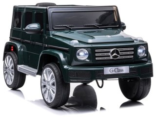 Samochód na akumulator Mercedes G500 Zielony LEAN CARS