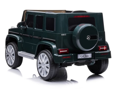 Samochód na akumulator Mercedes G500 Zielony LEAN CARS