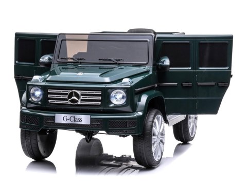 Samochód na akumulator Mercedes G500 Zielony LEAN CARS