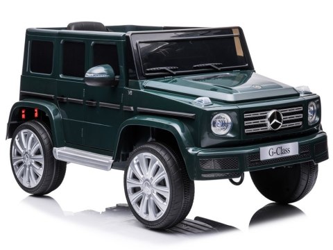 Samochód na akumulator Mercedes G500 Zielony LEAN CARS