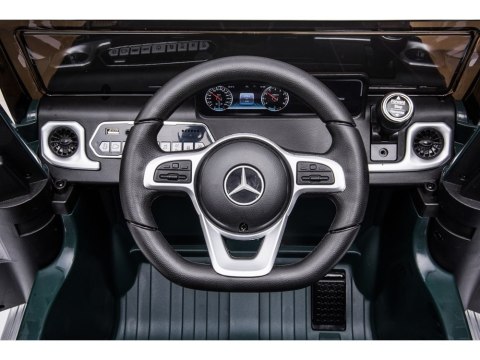 Samochód na akumulator Mercedes G500 Zielony LEAN CARS