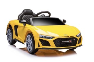 Auto Na Akumulator Audi R8 Lift A300 Żółte LEAN CARS