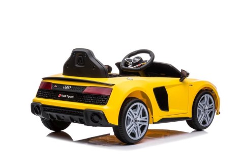 Auto Na Akumulator Audi R8 Lift A300 Żółte LEAN CARS