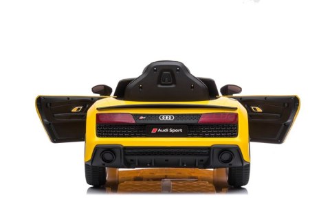 Auto Na Akumulator Audi R8 Lift A300 Żółte LEAN CARS