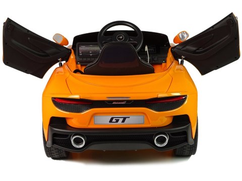 Auto Na Akumulator McLaren GT 12V Pomarańczowy Lakierowany LEAN CARS