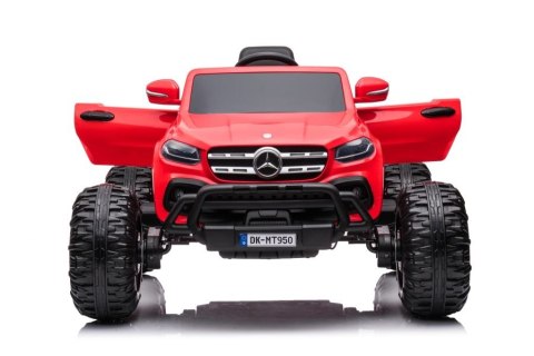 Auto Na Akumulator Mercedes DK-MT950 4x4 Czerwony LEAN CARS