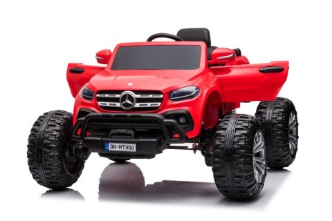 Auto Na Akumulator Mercedes DK-MT950 4x4 Czerwony LEAN CARS