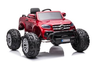 Auto Na Akumulator Mercedes DK-MT950 4x4 Czerwony Lakierowany LEAN CARS