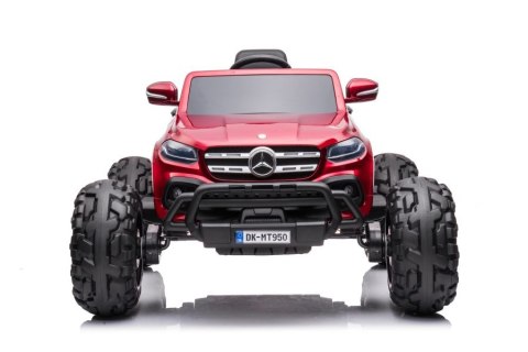 Auto Na Akumulator Mercedes DK-MT950 4x4 Czerwony Lakierowany LEAN CARS