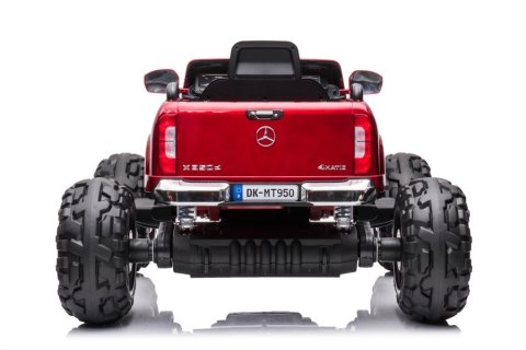 Auto Na Akumulator Mercedes DK-MT950 4x4 Czerwony Lakierowany LEAN CARS