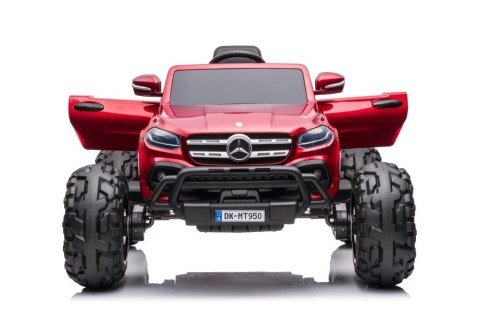 Auto Na Akumulator Mercedes DK-MT950 4x4 Czerwony Lakierowany LEAN CARS