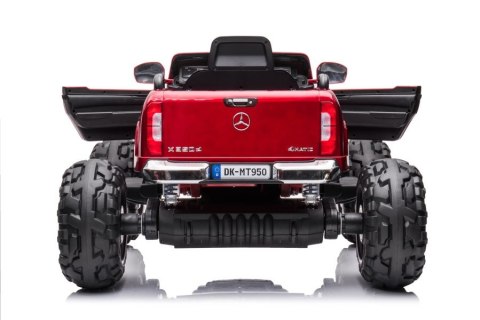 Auto Na Akumulator Mercedes DK-MT950 4x4 Czerwony Lakierowany LEAN CARS