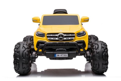 Auto Na Akumulator Mercedes DK-MT950 4x4 Złoto-Żółty Lakierowany LEAN CARS