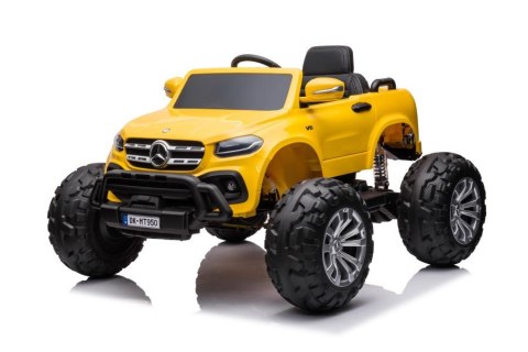 Auto Na Akumulator Mercedes DK-MT950 4x4 Złoto-Żółty Lakierowany LEAN CARS